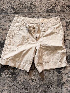 Eddie Bauer Women's Casual Beige Utility Shorts